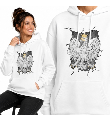 BLUZA DAMSKA Z KAPTUREM ORZEŁ 6